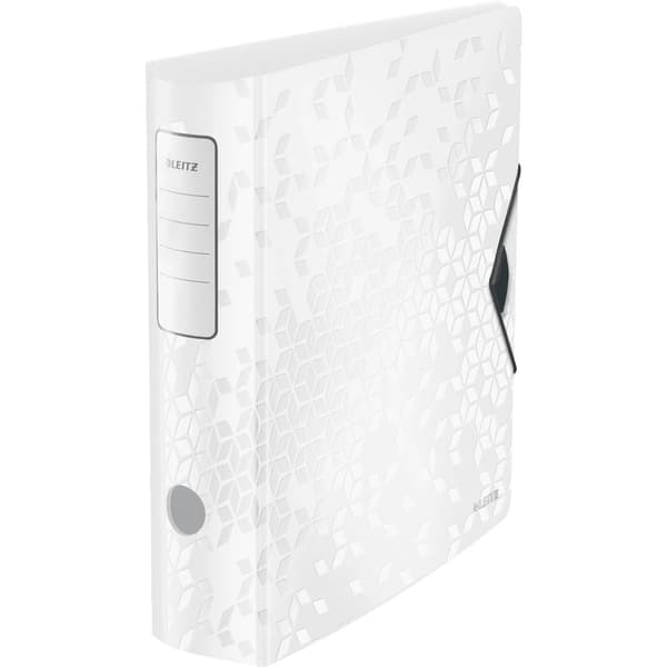Ringbind Leitz Ringbind LEITZ A4 75 MM 180 WOW ACTIVE WHITE
