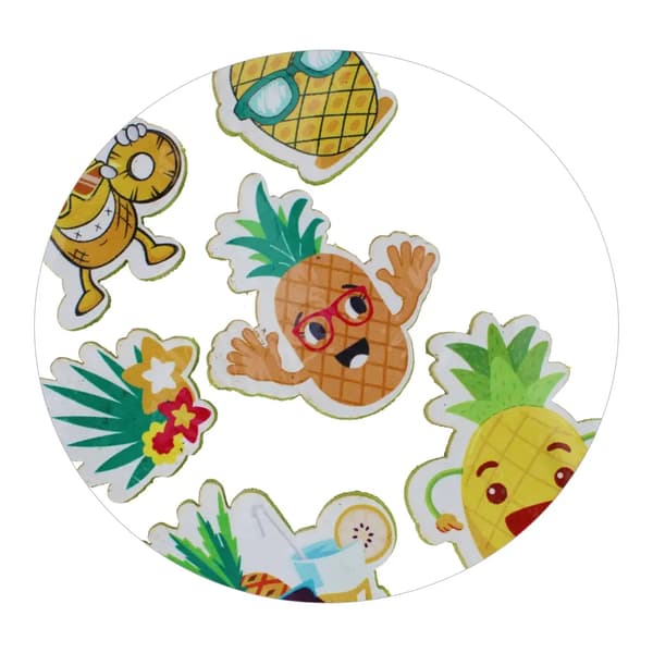 Ananas-tarrat, 6 kpl