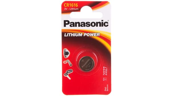 Panasonic CR1616L/1BP batteri x CR1616
