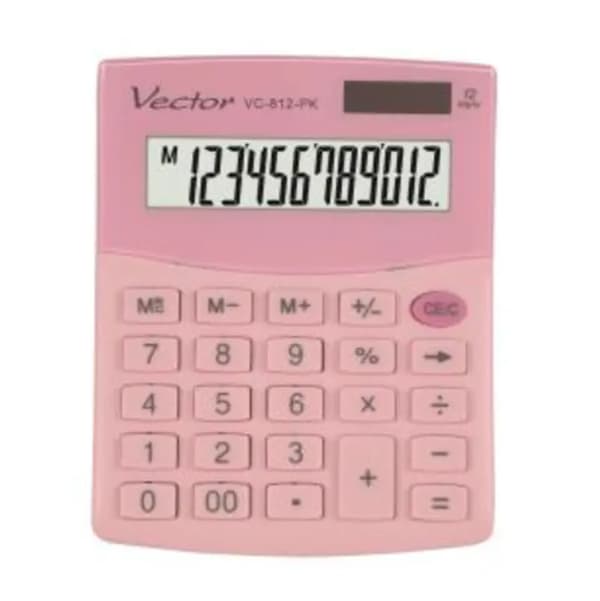 VECTOR KONTORREGNER, KAV VC-812 PK, PINK