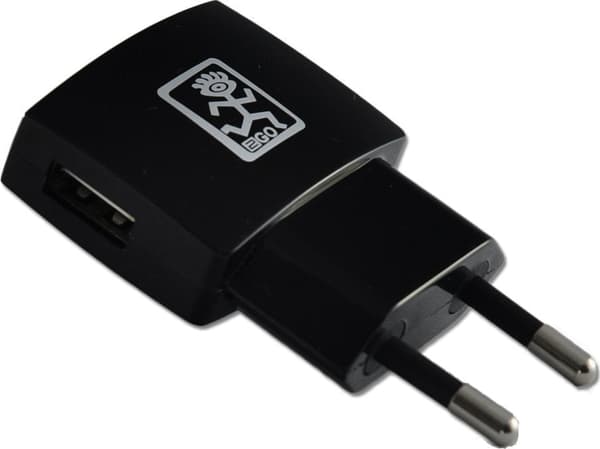 Akkulaturi 2GO 5W 1x USB-A musta
