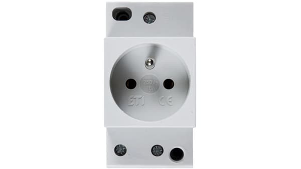 Moduulipistorasia 2P+Z 10/16A 230V kiskoille 002414010