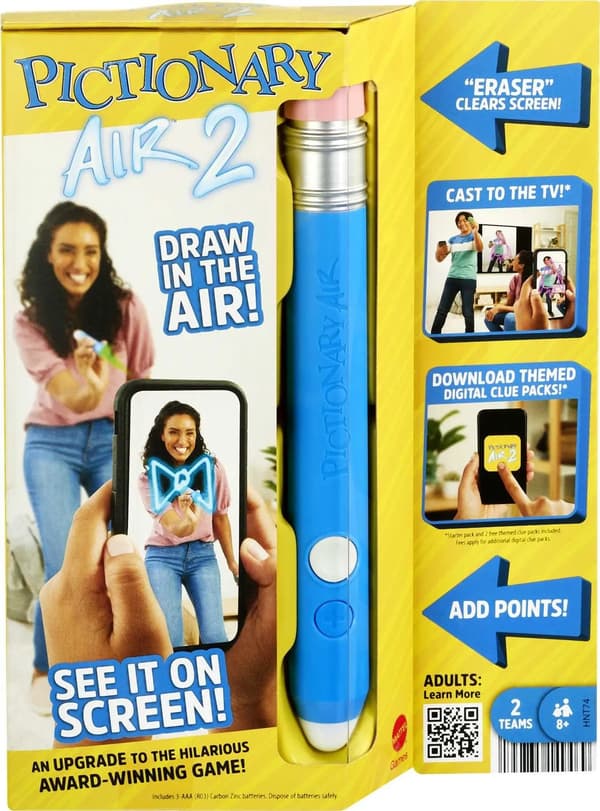 Pædagogisk spil Mattel Pictionary Air 2