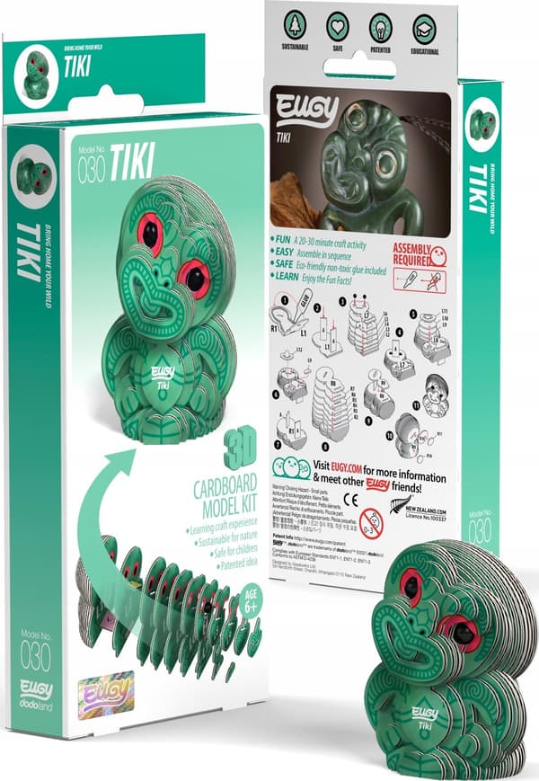 Tiki Eugy. Øko 3D-puslespil