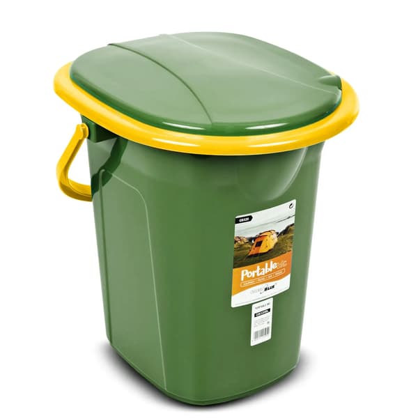 GreenBlue GB320GO vandringstoalett mörkgrön-orange