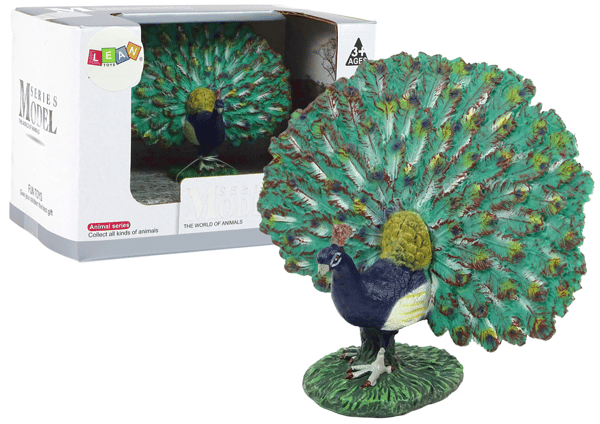 Kuninkaallinen riikinkukko keräilyfiguuri