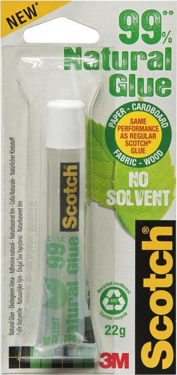Scotch flydende lim 22g 99% naturlig
