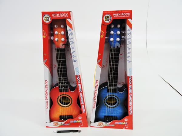 Klassisk gitarr med strängar
