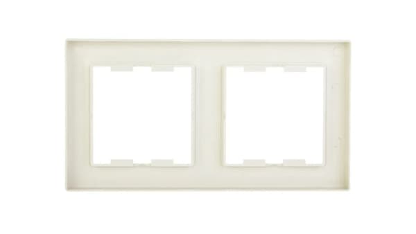 Schneider Electric Dobbeltramme Aspora creme EPH5810223