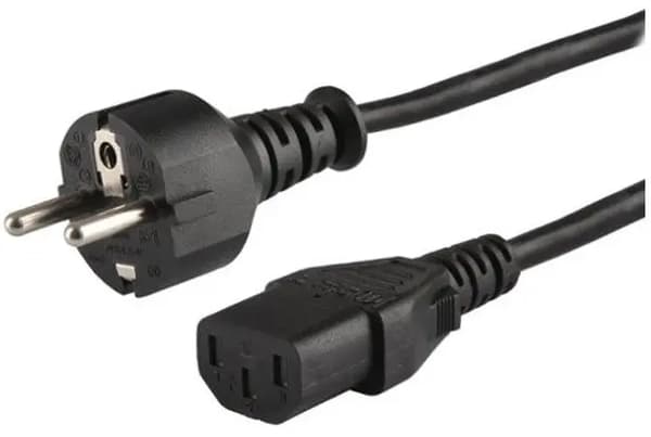 Savio strömkabel 1,8 m Schuko (m) - IEC C13 1,8 m CL-138