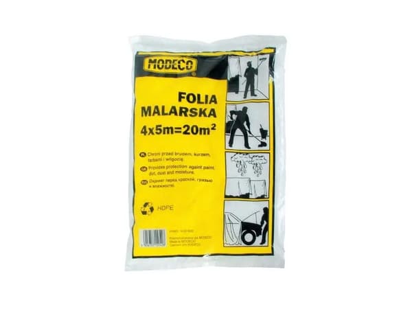 Modeco maalauskalvo ohut 4 x 5m (MN-05-620)