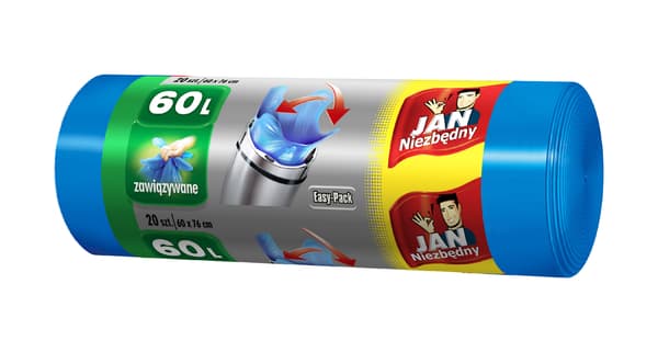 JAN Necessary roskapussit 60L 20kpl (ZZAJAN037)