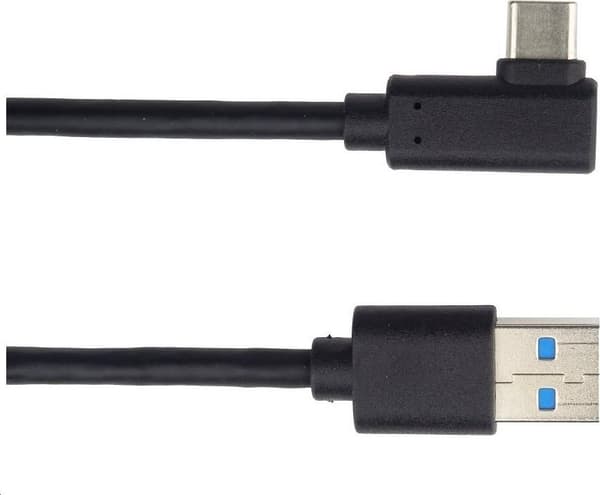 USB-kabel PremiumCord USB-A - USB-C 2 m Svart (ku31cz2bk)