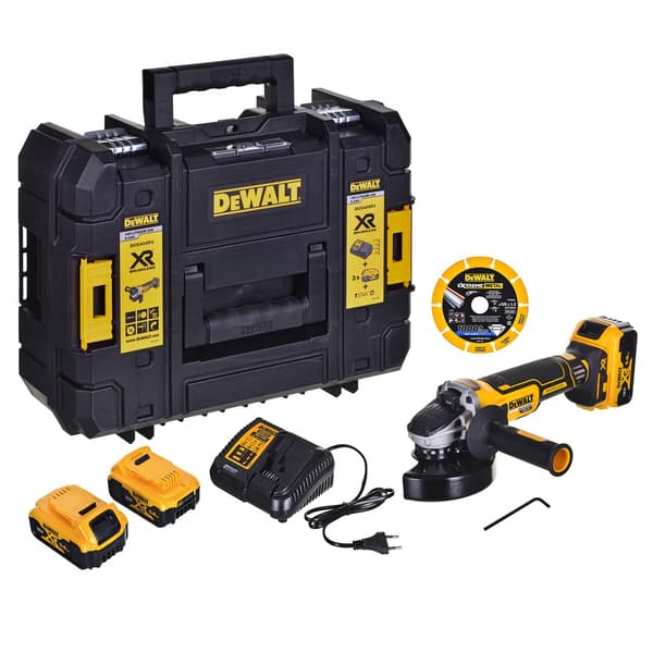 DeWalt DCG405P3-QW Sladdlös Vinkelslip