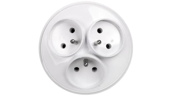 Timex 3x2P+ plug-in tank med rund vit (R-36)