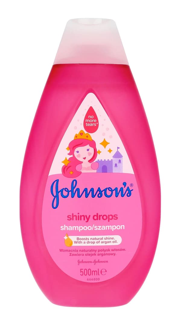 Johnsons JOHNSON'S Baby_Shiny Drop Schampo för barn med arganolja 500ml