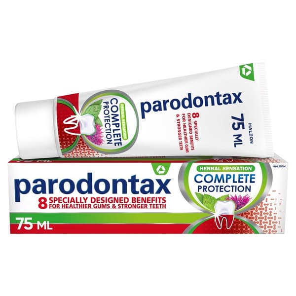GSK PARODONTAX Pasta Complete Protection Herbal