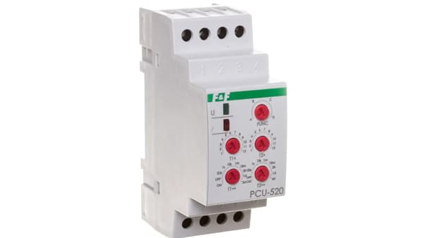 F&F Universal timer sändare 2xNO/NC 12-264V - PCU-520 UNI