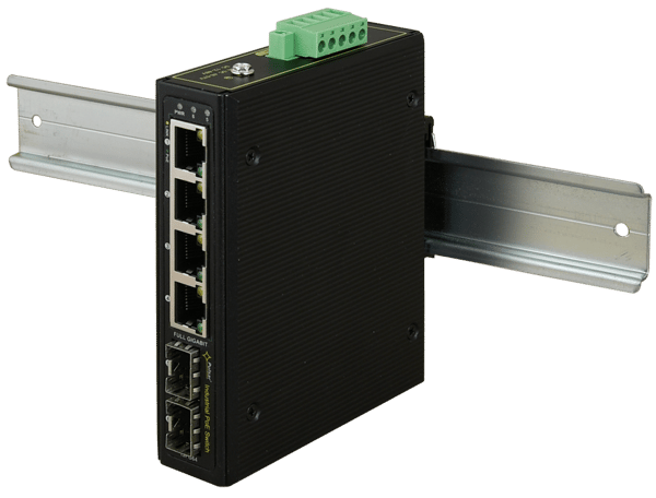 Teollisuuskytkin ISFG64 PULSAR (4xPoE, 2xSFP)
