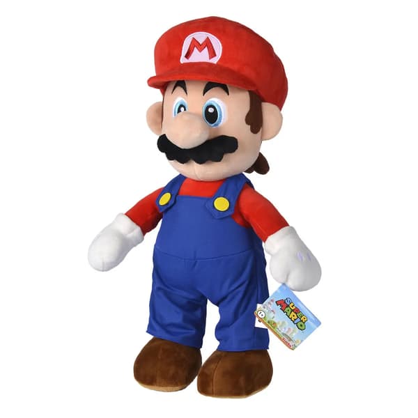 Super Mario Bros Mario plysdyr 50cm