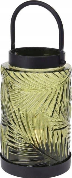 Home Styling Collection LED-lyhty, värillinen lasi, 26 cm