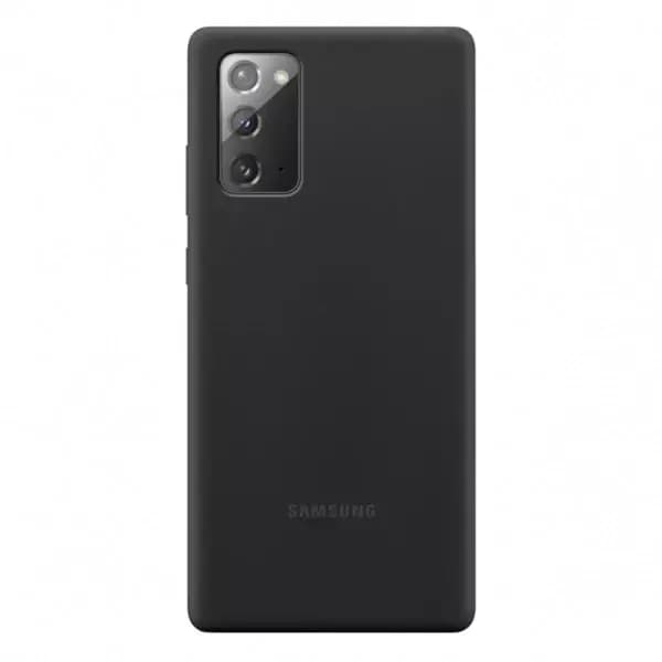Samsung silikonikuori Galaxy Note 20 N980 musta (EF-PN980TB)