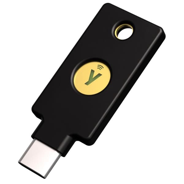 Hardwarenøgle Yubico Security Key C NFC fra Yubico (USB-C)