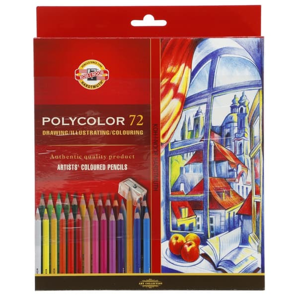 Polycolor farveblyanter 72 farver
