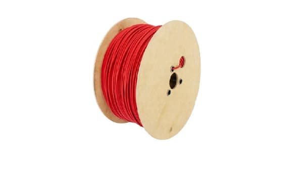 Keno-kabel 4mm2 röd rulle 500m (CABEL-4MM-RED-500M)