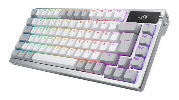 ASUS-näppäimistö ROG Azoth valkoinen - valkoinen