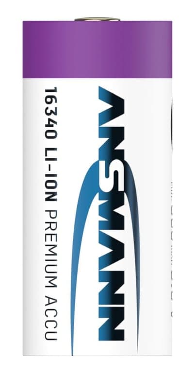 Ansmann 16340 Li-Ion Akku 850mAh 3,6V Standard Version 1300-0017