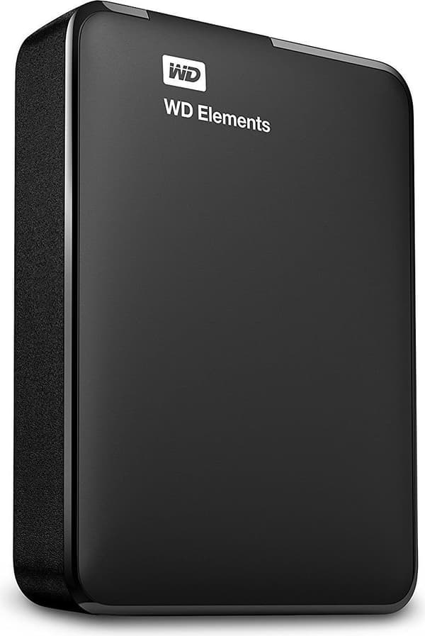 Western Digital WD 4TB 2,5\" USB 3,0 Elements kannettava ulkoinen musta