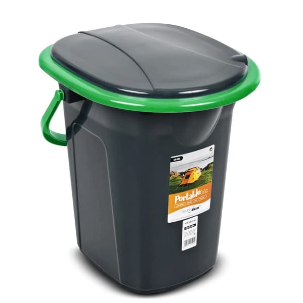 GreenBlue GB320BG vandringstoalett svart och grön