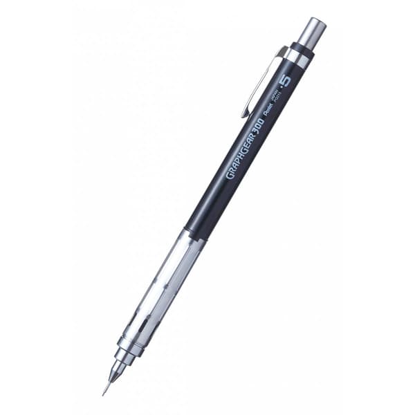 Automatisk pentel GraphGear 300 0,5 mm svart
