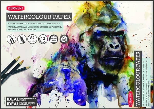 Derwent C:Aquarell Papir A2 Akvarelblok