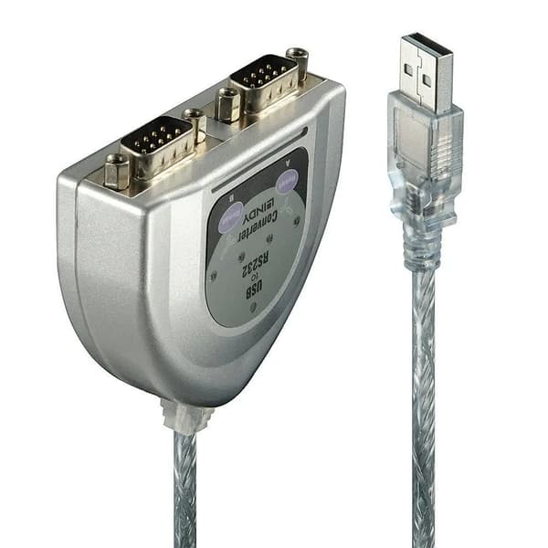 Lindy USB RS232-omvandlare 2 portar