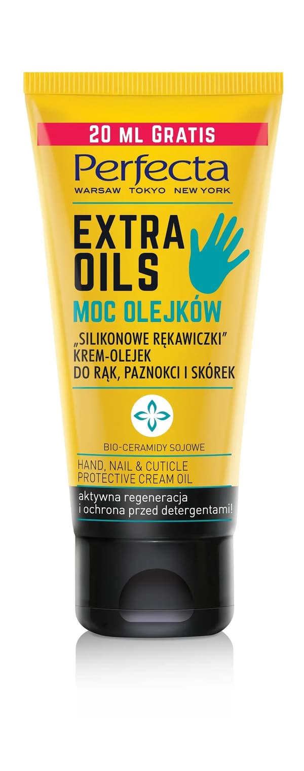 Perfecta Extra Oils Kräm-olja för händer \"Silikonhandskar\" 80ml
