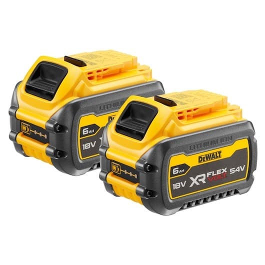 DEWALT.BATTERI 18/54V 6.0/2.0Ah FV/set 2st