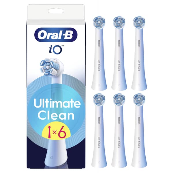 Hammasharjan pää Oral-B iO Ultimate clean, valkoinen, 6 kpl