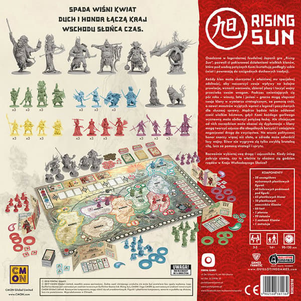 Portal Games brætspil Rising Sun