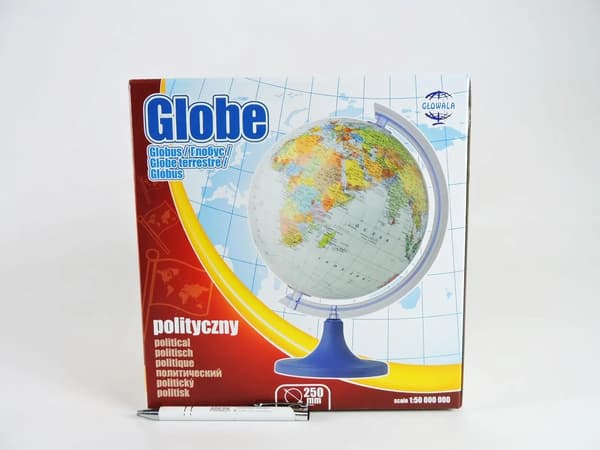 Politisk jordglob 25 cm
