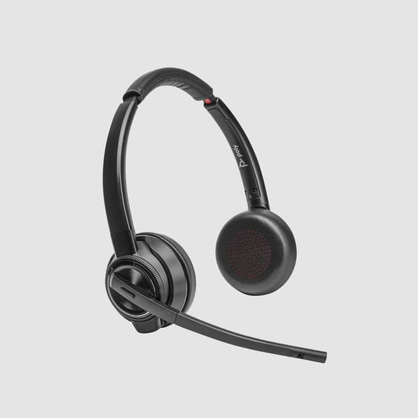 HP Poly Savi 8420 Office Stereo DECT 1880-1900MHz Headset-Euro