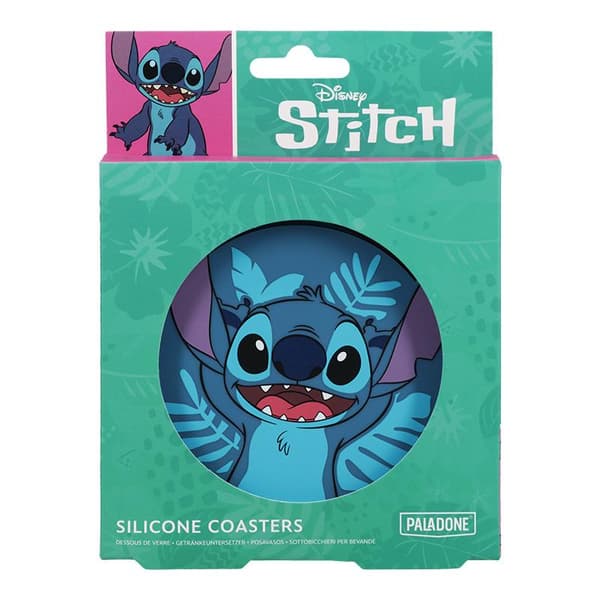 Disney Stitch -setti, 4 lasinalustaa