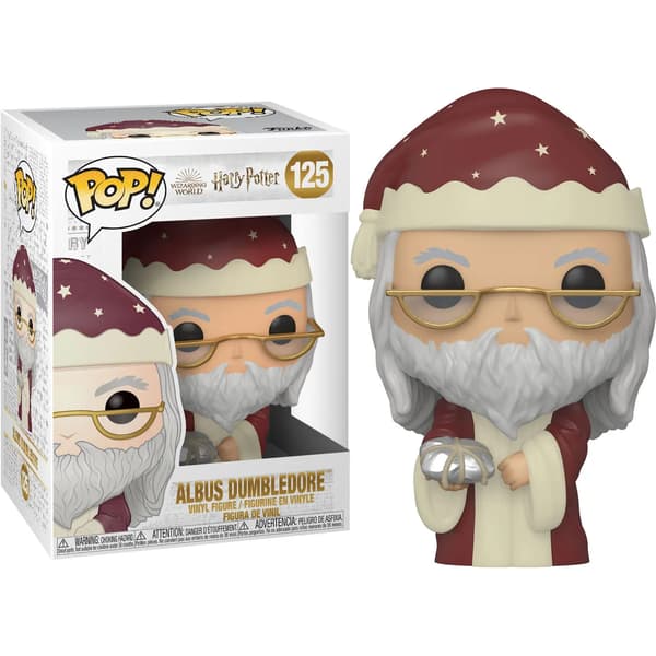 POP-figuuri Harry Potter Holiday Dumbledore