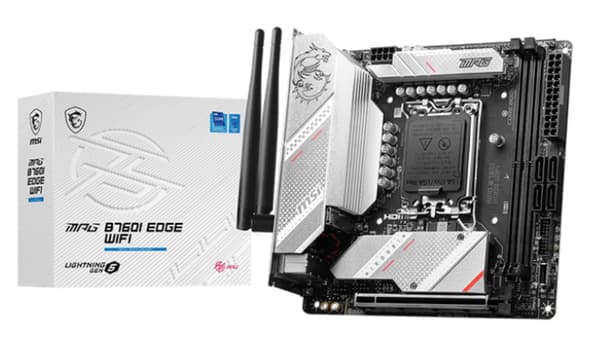 MSI Bundkort MPG B760I EDGE WIFI - mini ATX - Socket LGA1700 - Intel B760