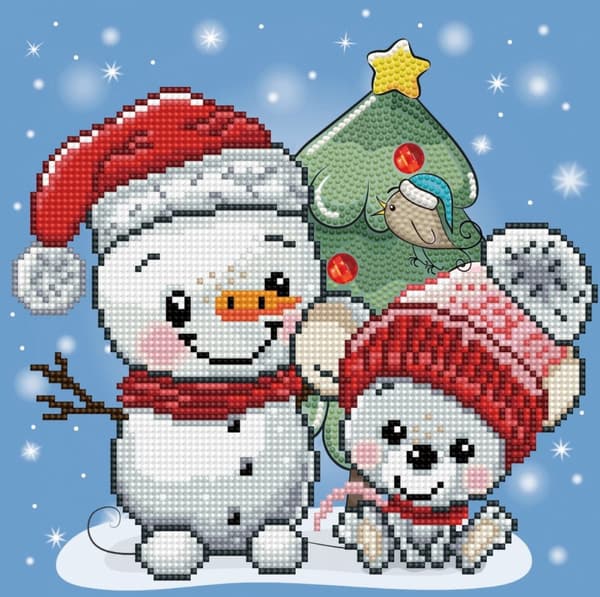 DIAMOND DOTZ DIAMOND DOTZ BOX BABY CHRISTMAS