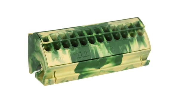 PE Potentialblok 4mm2 Gul Grøn 812-100