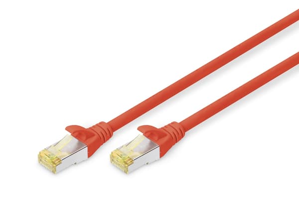 DIGITUS patchkabel - 7 m - rød
