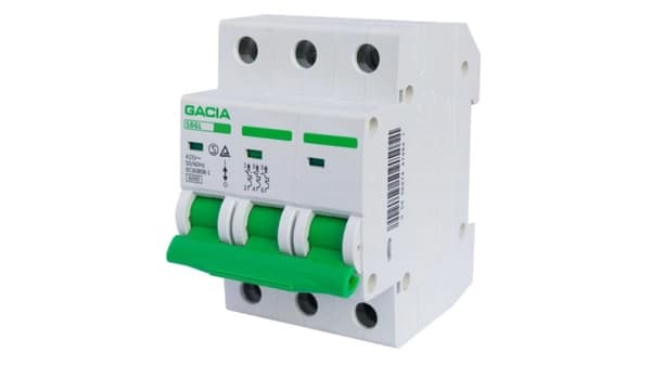 Afbryder 3P B 16A 6kA AC/SB6L-3P-16B