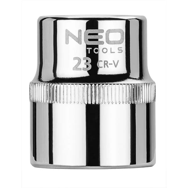 Neo Topnøgle 6-kant 1/2\" 23mm (08-023)